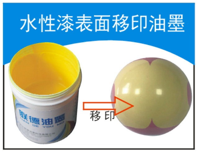 水性噴漆面絲印移印油墨